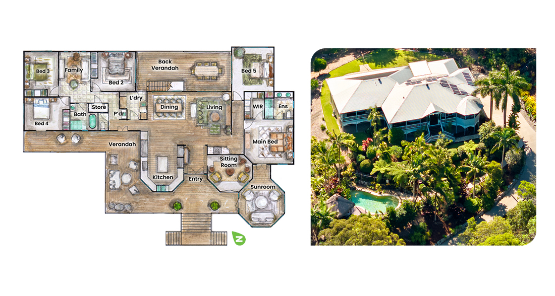 Floor plan for Win $3.3 Million Prize Home or Gold! | yourtown