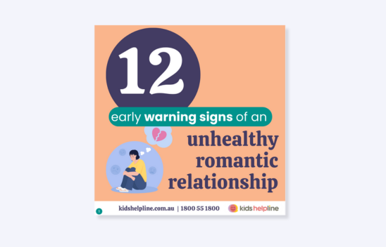 warning signs unhealthy romantic relationship social post thumbnail