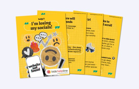 Social post gallery talking about the social media ban